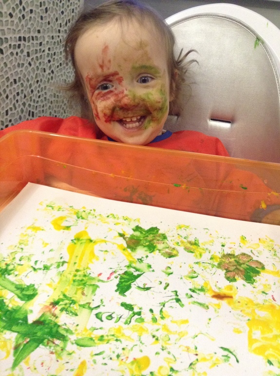 Порисовали ;) Урок 3 . Рисование мячами