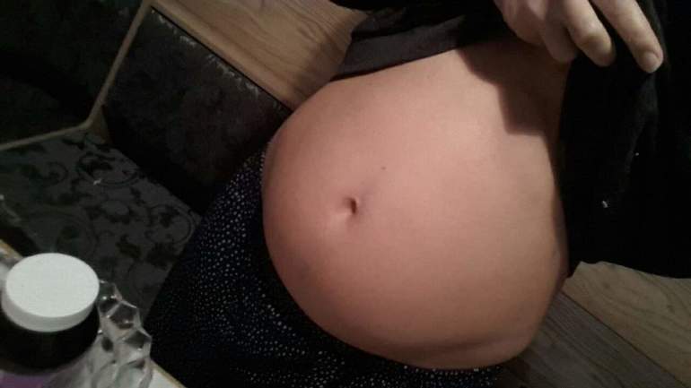 Фото для пранка беременна живот