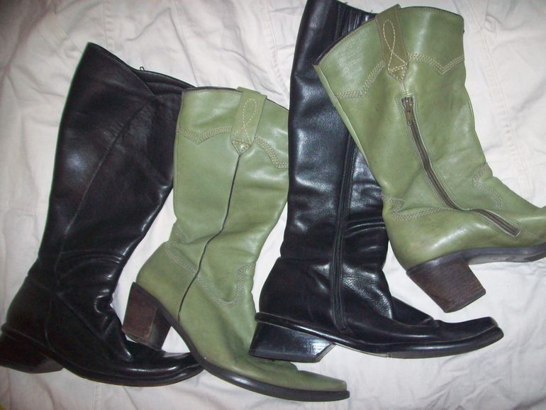 Сапоги б/у ,р-р 39.