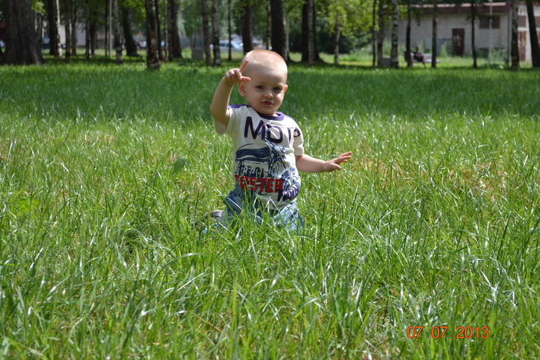 Мой сыночек растет!)))