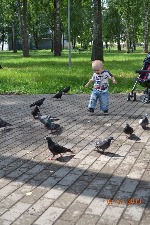 Мой сыночек растет!)))