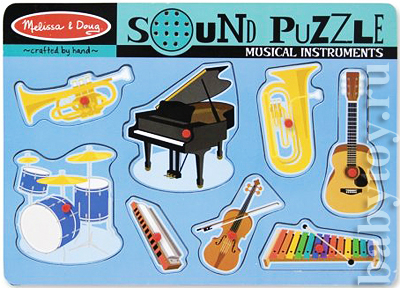 Звуковые пазлы Melissa and Doug