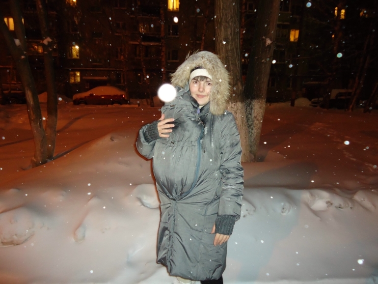 Наша история слингоношения