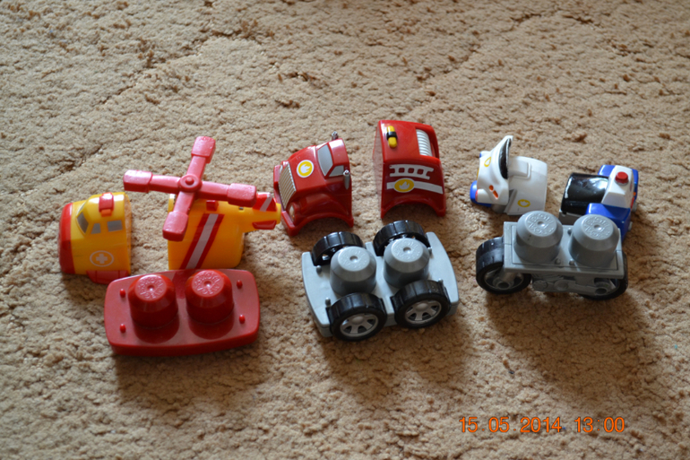 Пожарная машина Mega Bloks+игрушки-конструкторы 600 р.