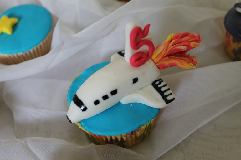 Капкейки для космонавта)