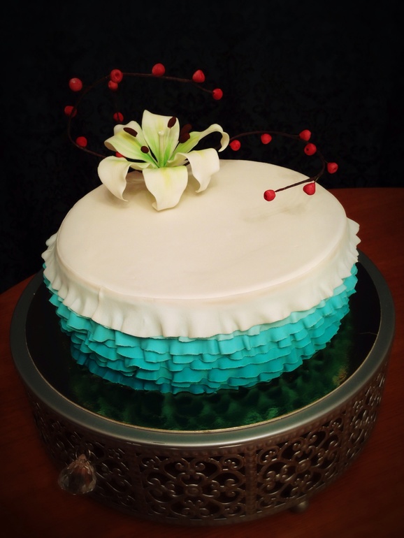 Торт в подарок подруге на 30летие(второй)