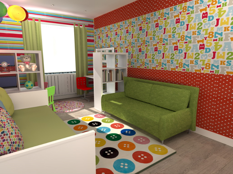 Дизайн детской комнаты