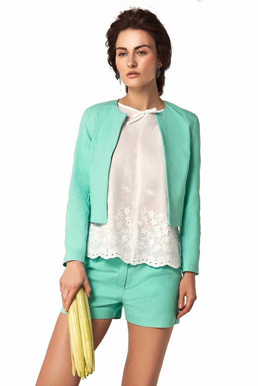 Жакет, шорты, блузка - в наличии, размеры - XS, S, M.