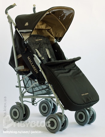 Коляска Maclaren Techno XLR с бампером