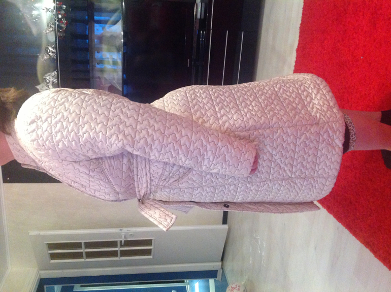 Пальто стеганное весна