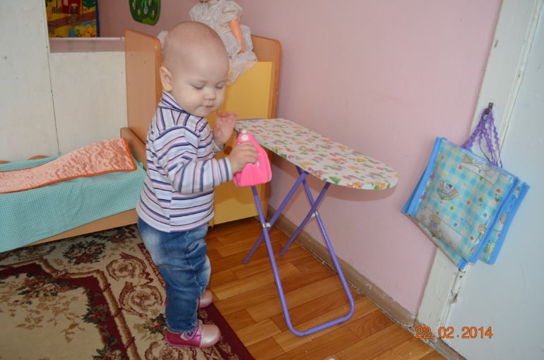 очередной поход в сад...