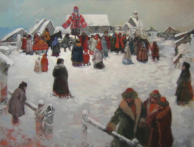 Наша небольшая масленичная неделька.