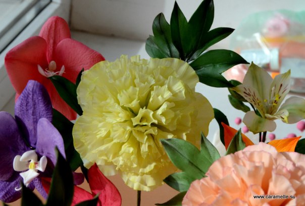 Отчёт с курсов сахарной флористики, преподаватель Жанна Рябкова!