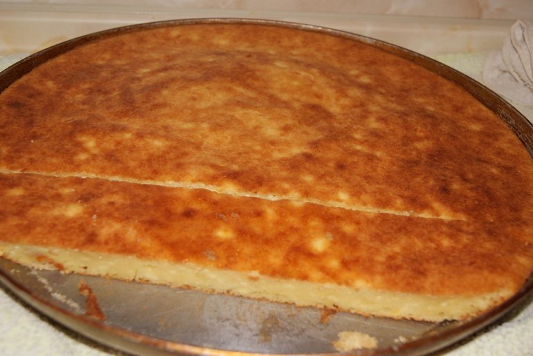 Любимый творожный пирог