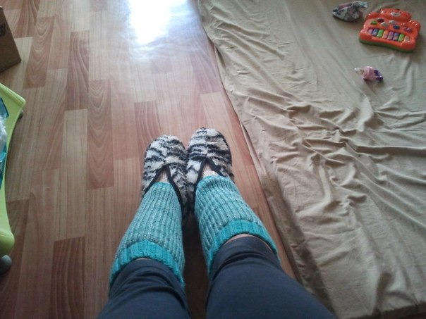 На данный момент любимые тапочки