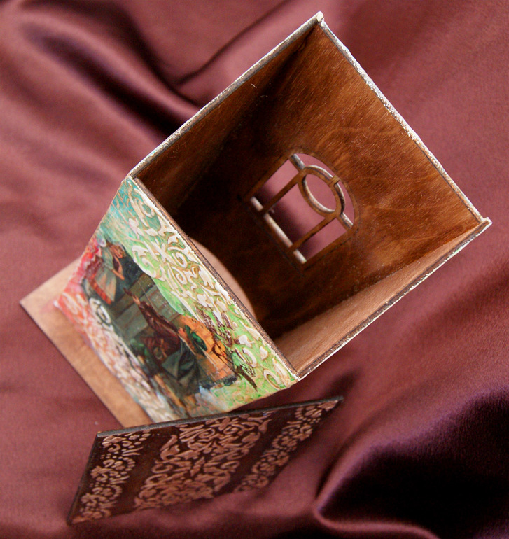 мой первый чайный домик)