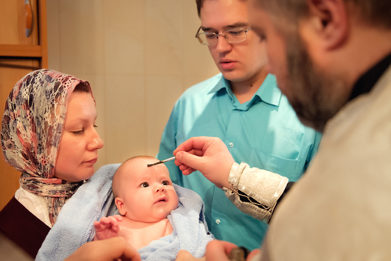 Таинство Крещения Ивана