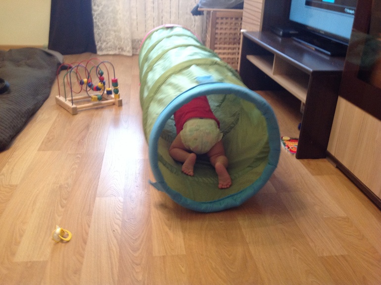 Купили в Икее игровой туннель БУСА