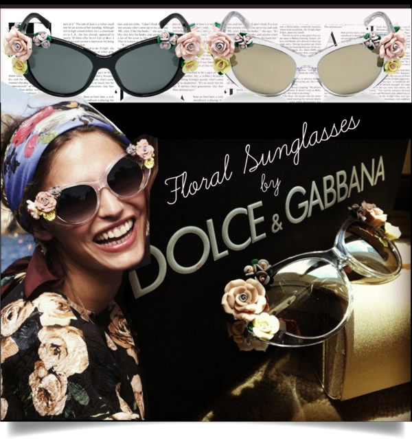 ,,Конфетка Неприкрытая роскошь очков Dolce & Gabbana Flowers-в наличии!