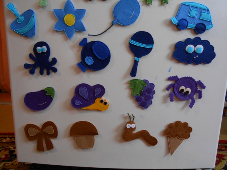 Развивающая книжка "Веселая радуга"