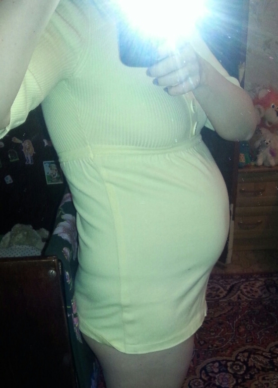 Наше первое фото в 17 неделик и 2 дня)))))