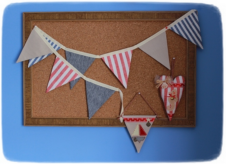 Мои набора для декора интерьера в морсом стиле.