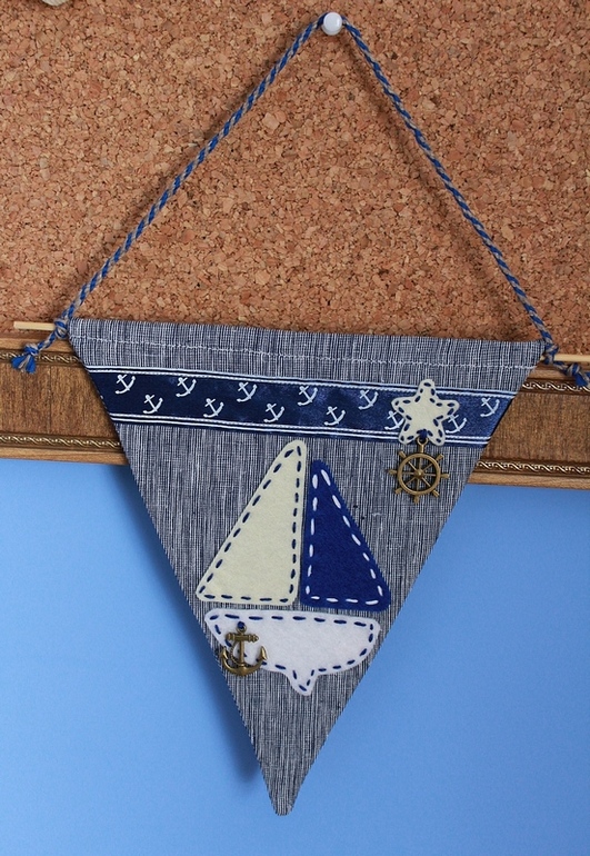 Мои набора для декора интерьера в морсом стиле.