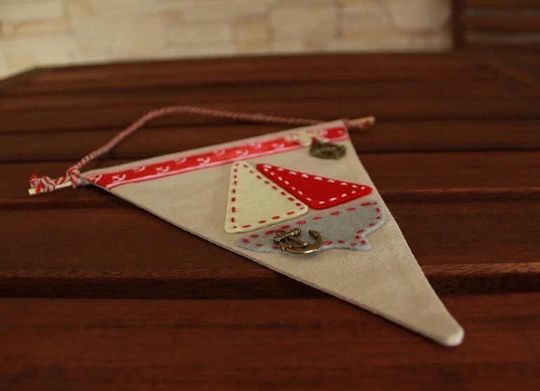 Мои набора для декора интерьера в морсом стиле.