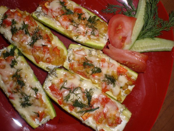 Фаршированные кабачки!