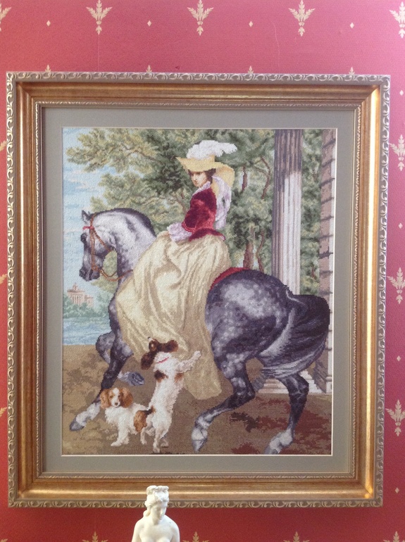 По хвастаюсь мамиными работами)))!