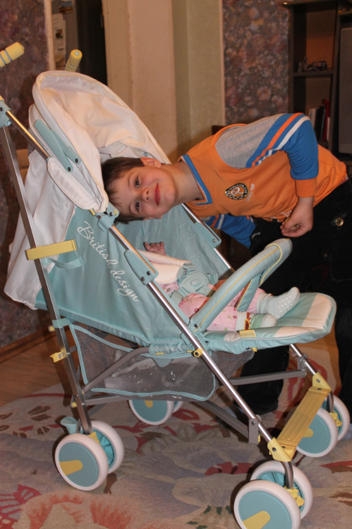 наша новая трость Happy Baby