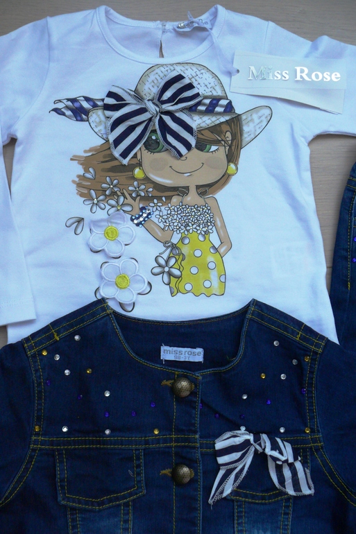 Динсовый костюм BABY ROSE!!! 1500 руб за все!!! Размеры 5 лет и 6 лет!!!