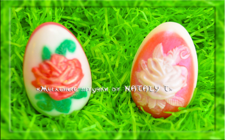 Мыльные подарки на Пасху.