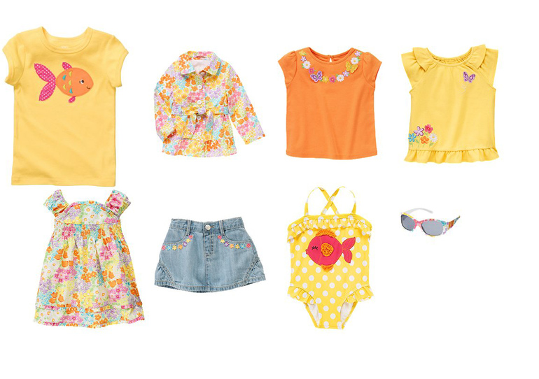 Коллекция Gymboree Butterfly Blossoms, 3000 руб
