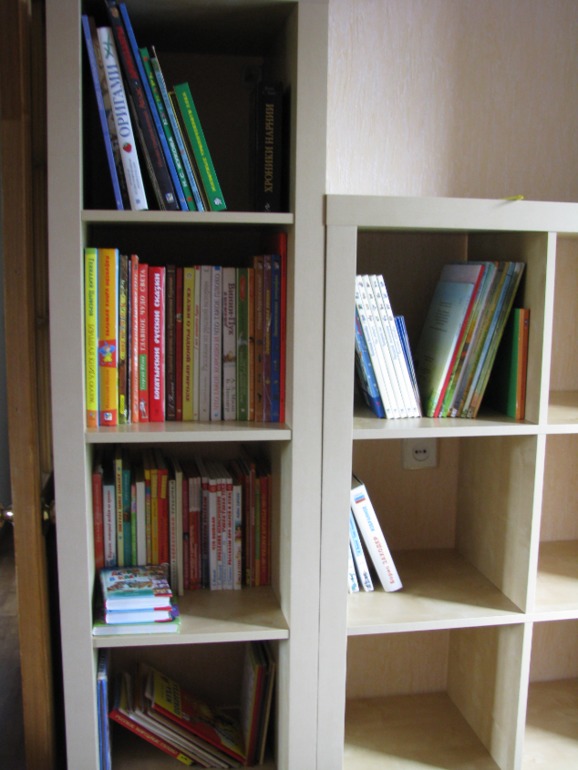 собрали стеллаж