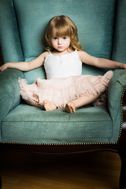 Очаровательная Василиса - будущая модель