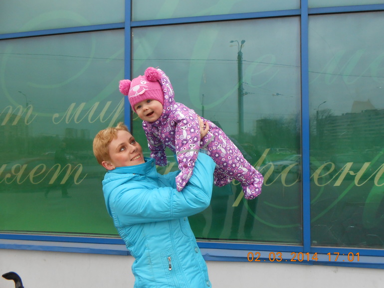 Наша "масленичная" прогулка:)