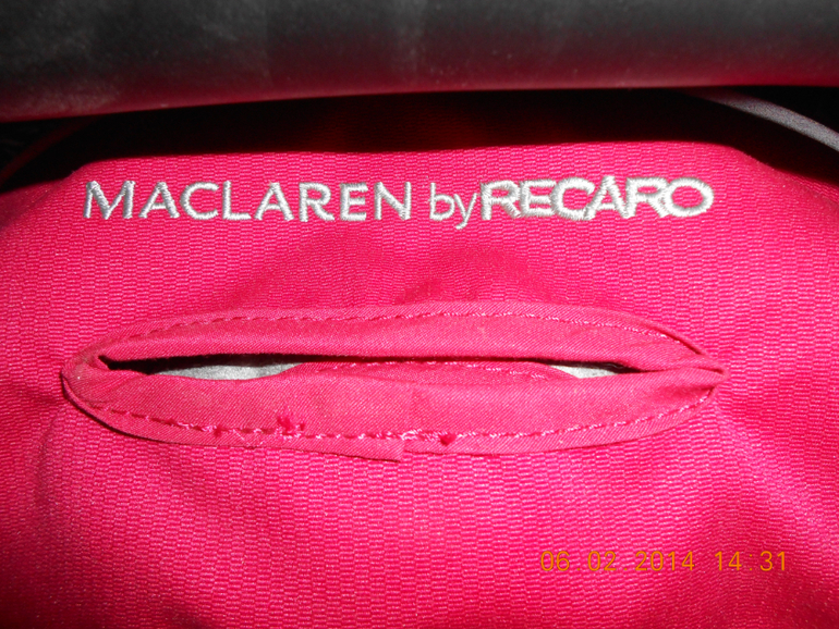 Продам НОВОЕ автокресло Макларен Рекаро 0+ (-13 кг)