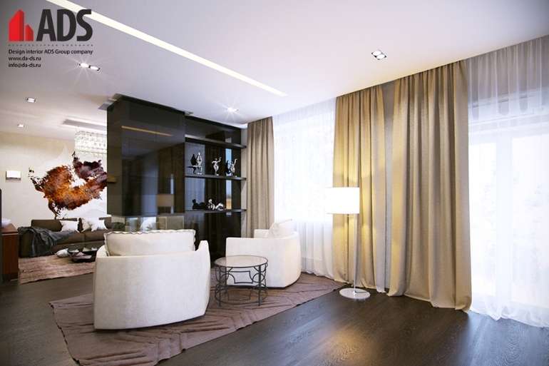 Дизайн интерьера загородных домов