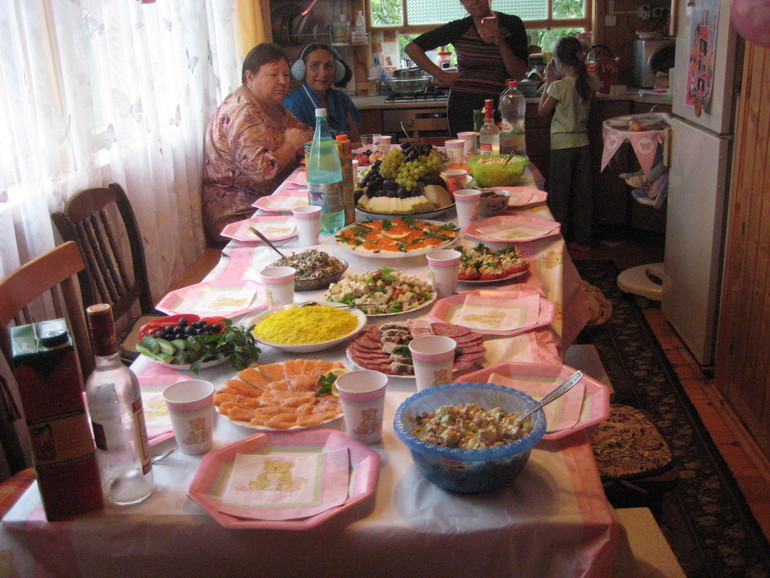 Запоздалый отчет о том, как мы отметили первый годик нашей любимой дочки Софии))))