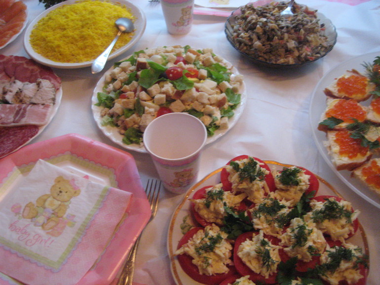 Запоздалый отчет о том, как мы отметили первый годик нашей любимой дочки Софии))))