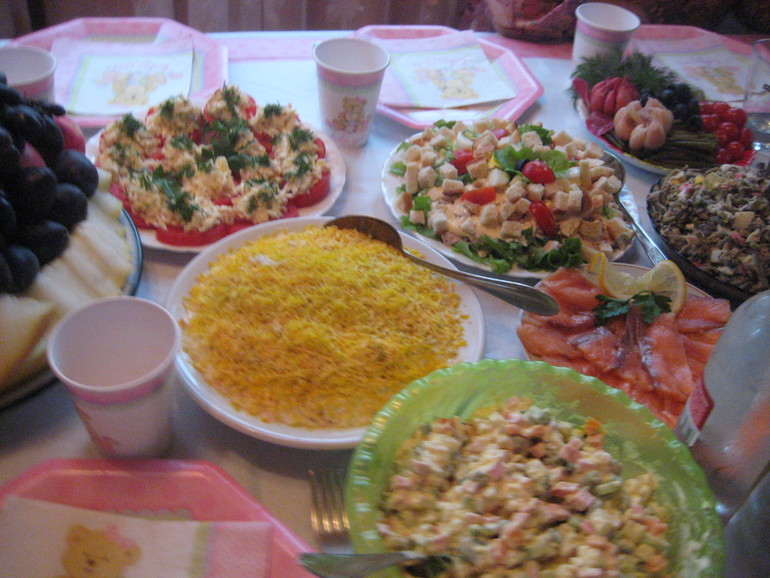 Запоздалый отчет о том, как мы отметили первый годик нашей любимой дочки Софии))))