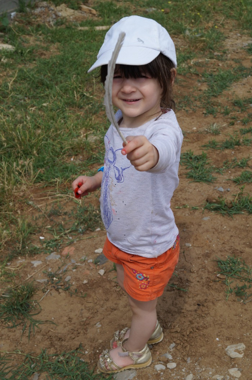 26 мая. Найти на прогулке самое красивое перышко