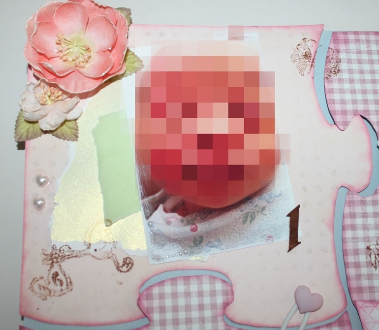 Сделаю пазл-коллаж на годик для дочки, сыночка.