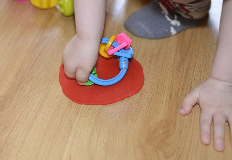 Тесто для лепки и штампы