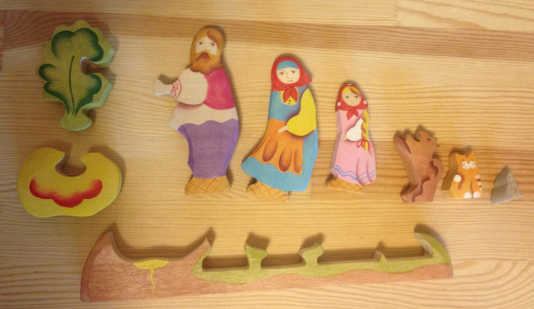 Пазл по сюжету сказки