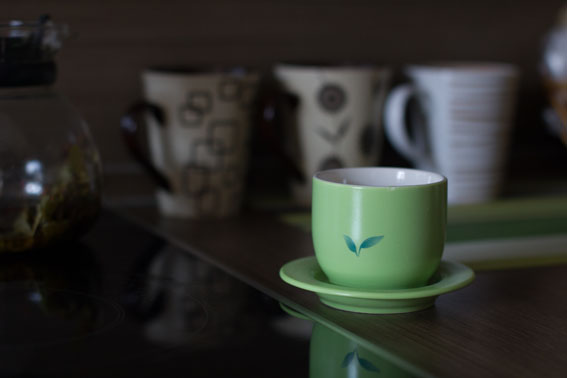 моя кухня цвета капуччино..