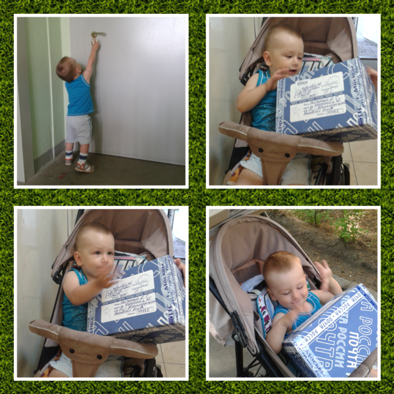 А вот и нам пришла посылочка в честь ОП к 1 июня