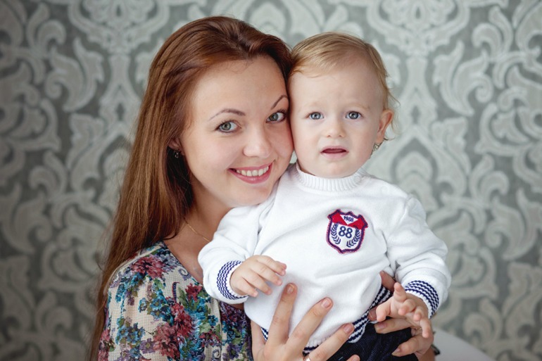 Семейная фотосъемка в студии