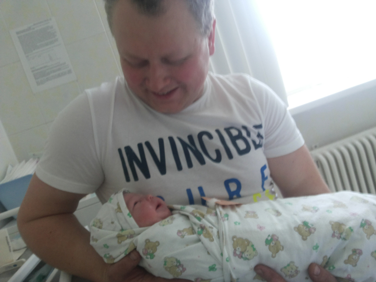 Рождение моего цветочка!